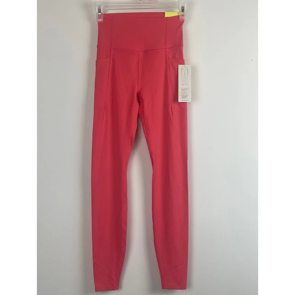 00588- All in Motion Women Everyday Soft Pocketed Ultra High Rise Legging XS NWT